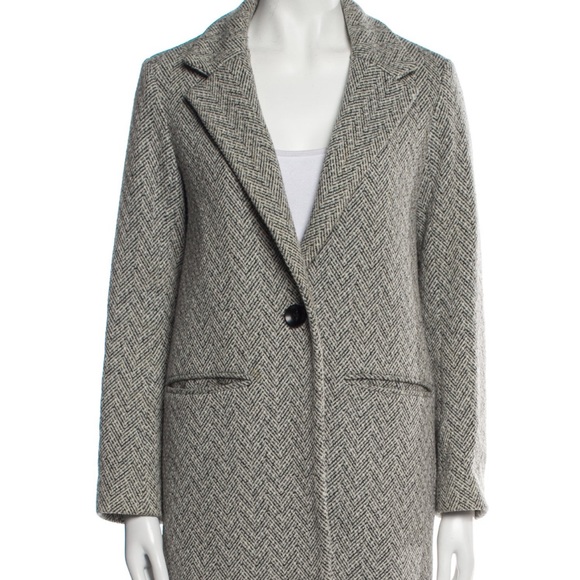 Maje tweed peacoat - Picture 1 of 5
